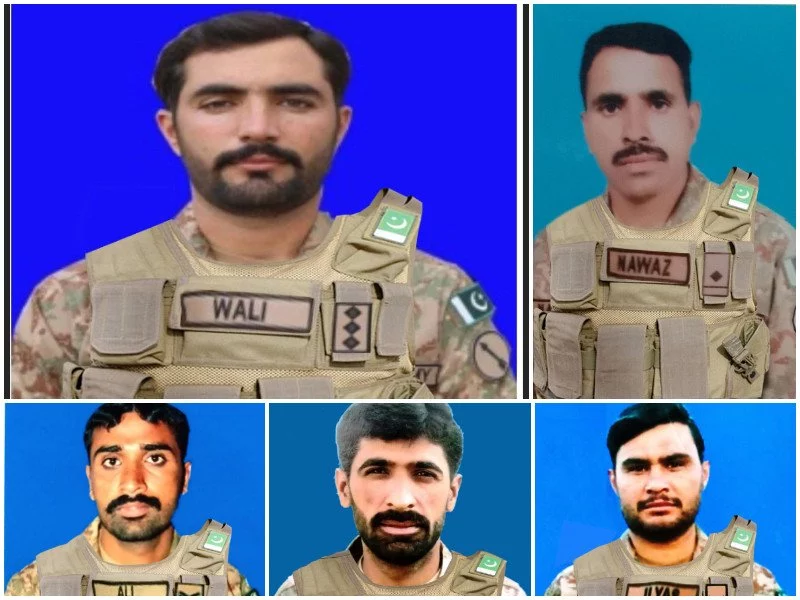 Army Captain, Four Soldiers Martyred In North Waziristan IBO