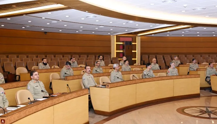 Corps Commanders’ Conference